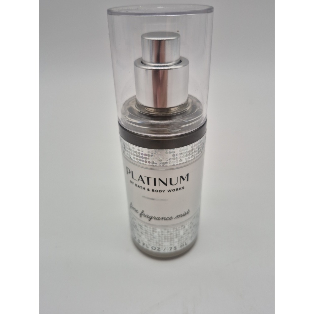 Bath & Body Works Platinum Fine Fragrance Mist Travel 2.5 oz NEW